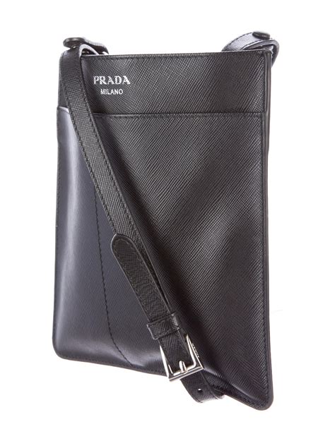 prada flat crossbody bag|Prada crossbody bag used.